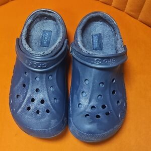 CROCS Baya Fleece Lined Clog W8, M6